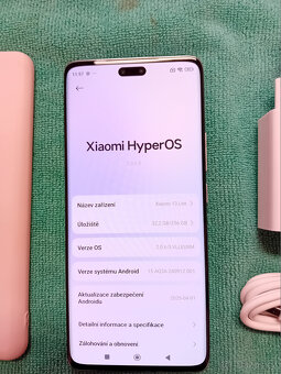 Xiaomi 13 Lite - 5G, RAM 8GB/256GB, růžová barva, TOP STAV - 2