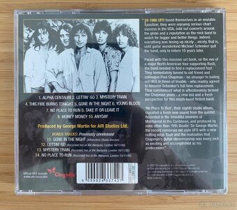 CD UFO - No Place To Run - 2