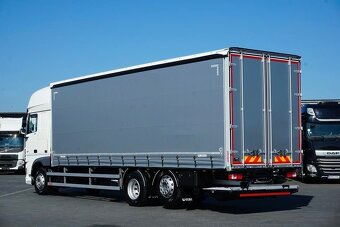 DAF XF 480 6x2 včetně plachtové nástavby a hydraulického čel - 2