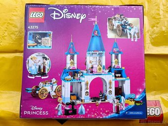 LEGO 43275 Disney Popelčin zámek a kočár s koňmi - 2