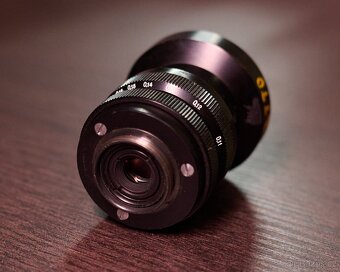 Objektiv Carl Zeiss Jena DDR Tevidon 10/2 10mm f/2 C Mount - 2