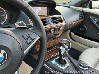 BMW E64 650i kabriolet sport.automat+sedačky 138tis.km - 2