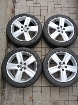 Alu 16 5x100 pneu 205 45 letní - 2