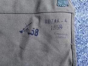 Vojenský batoh na masku - značený. - 2