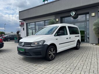 Volkswagen Caddy 2,0 TDI 75kW LONG 5 MÍST KLIMA ALU - 2