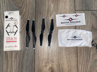 DJI Mavic Air STEALTH Upgrade Propellers - x4 Black - 2