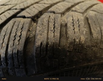 Prodám zimní kola na Volkswagen Caddy 195/65 R15 T - 2