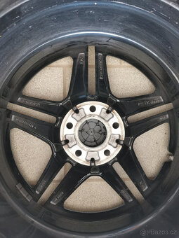 Originální ALU kola Mercedes-Benz 7,5Jx18H2 ET49+letní pneu - 2