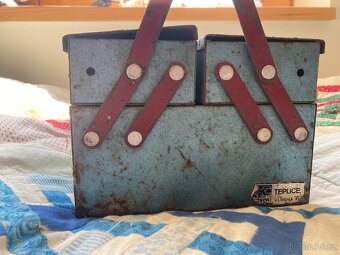 Retro krabice na nářadí - 2