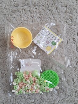 Stavebnice kytka v květináči jako Lego, 91 kostek, nové - 2