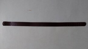 Vojenský kožený opasek nový uloženka 90 cm ČSLA - 2