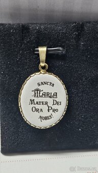 Prodám zlatý přívěšek Madonka - 2