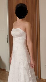 Svatební šaty na vysokou nevěstu - 2