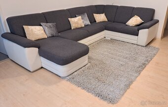 Koberec ENZO 160 x 230 cm šedý vlas 5 cm - 2