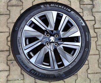 Alu kola originál Peugeot 2008 4x108 R18 KRÁSNÁ SADA - 2