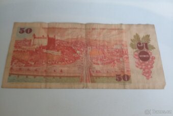 Bankovka 50 Kčs série F 55 - 2