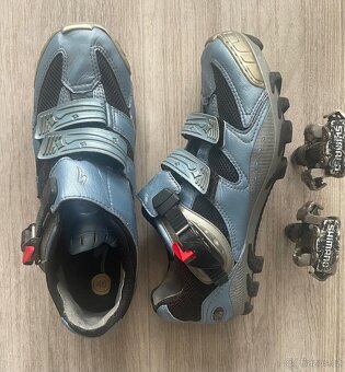 Dámské cyklistické tretry Specialized + pedály Shimano - 2