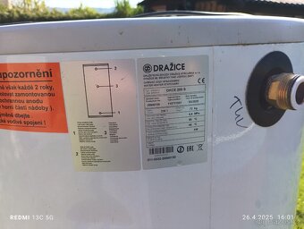 Dražice bojler OKCE 200L - 2