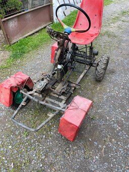 Malotraktor domácí výroby - 2