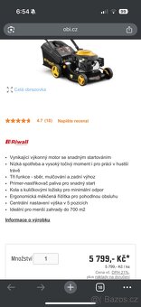 Sekačka Riwall RPM 4235 - 2