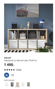 IKEA kallax - knihovna - 2
