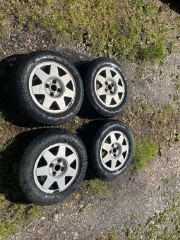 Alu disky 4x100 a 2 plechove disky zdarma - 2