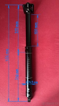 Teleskopická sedlovka TranzX 34,9 mm x 150 mm - 2