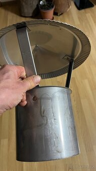 Nerezová komínová stříška 150 mm průměr - 2