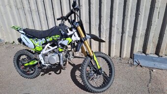 Pitbike MiniRocket 140 4t 17/14 zelena - 2