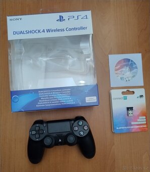 PS4 DUALSHOCK4 ovladač bezdratový + usb bluetooth k PC - 2