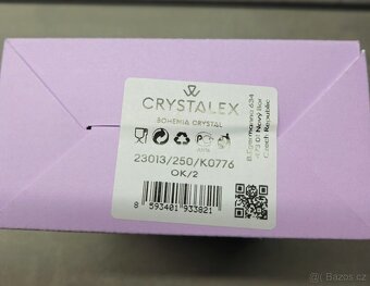 Crystalex GLASS HEART sklenice na prosecco 250 ml - 2