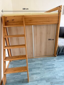 Patrová postel s úložným prostorem - 2