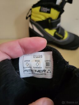 Fischer dětské boty na běžky vel. 28 - 2
