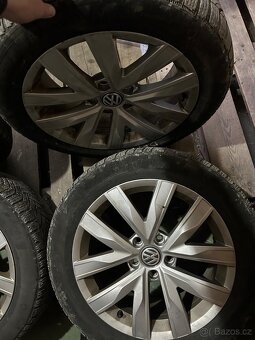 Zimní sada kol vw 215/55 r17 - 2