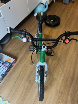 Dětské kolo Woom 3, 16" zelené - 2