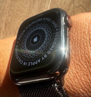 Apple watch series 9 45mm (gps+cellular) nerezova ocel - 2