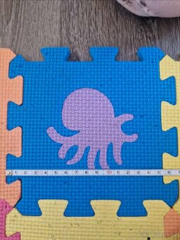 Pěnové puzzle, podložka 100ks - 2