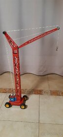 Jeřáb kran kdn stará hračka 80 leta - 2