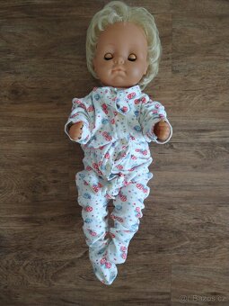 Velká retro panenka mrkačka - 2