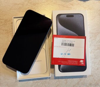 Iphone 15 Pro Max 512GB modrý titan - 2