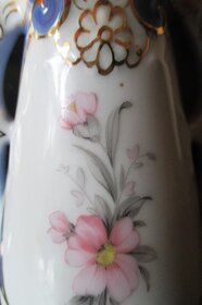 Retro keramická vázička, váza, karafa, Karlovarský porcelán - 2