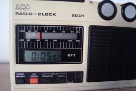 Retro radio budík RFT - 2
