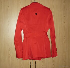 Červený přechodový kabátek Janis - Loriana - 2