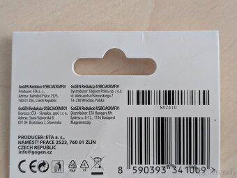 USB typ C -> 3.5mm jack redukce - 2