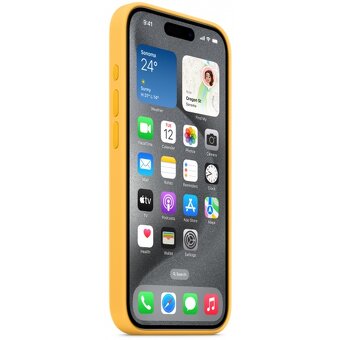 Apple iPhone 15 Pro Nové Žlutý Pouzdro - 2