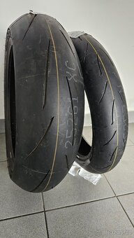 Sada pneu METZELER Racetec RR 120/70 ZR17 + 190/55 ZR17 Nové - 2
