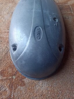 Víko motoru Jawa 250 / 559 / 353,strana spojky,zapalování - 2