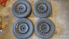 Pneu 215/60R16 na plech. diskách VW T4 Multivan - 2