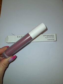 Tekutá matná rtěnka Farmasi 11 Mauve Pink - 2
