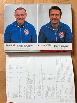 Soubor 24 pohlednic hokejových reprezentantů ČSSR - 2